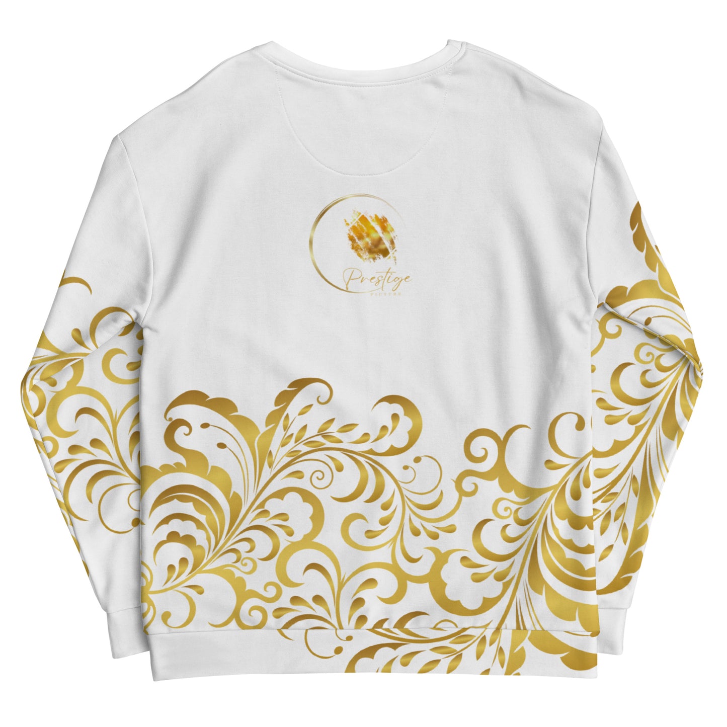 Prestige™ Sweatshirt Weiß und Gold Unisex Flowering