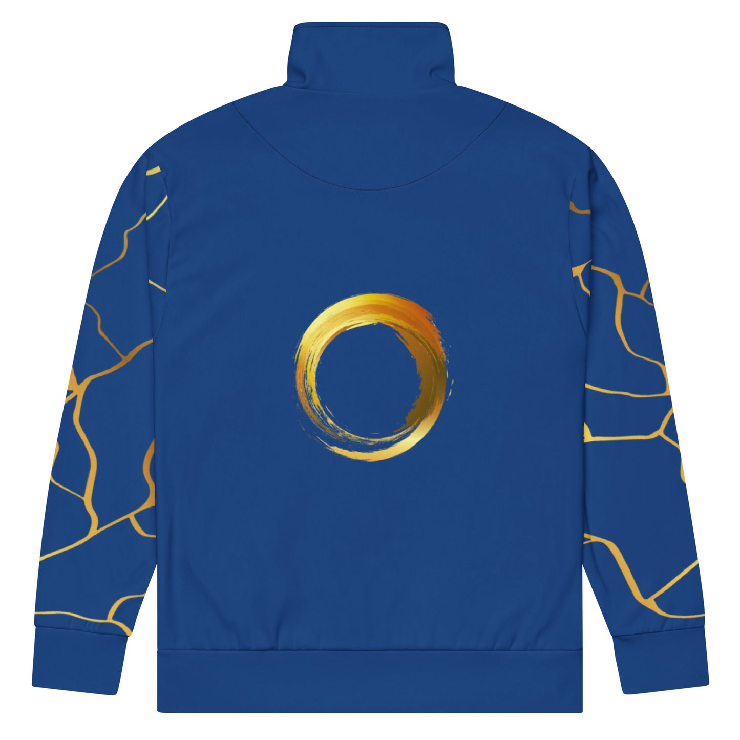 Prestige™ Unisex Navy &amp; Gold Filament Horizon Track Jacket