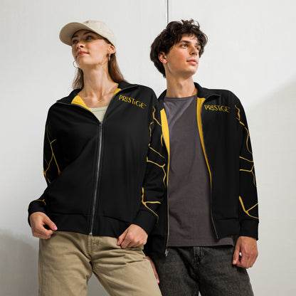 Unisex Prestige™ Trainingsjacke Black and Gold Filament Horizon