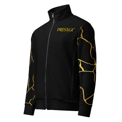 Unisex Prestige™ Trainingsjacke Black and Gold Filament Horizon