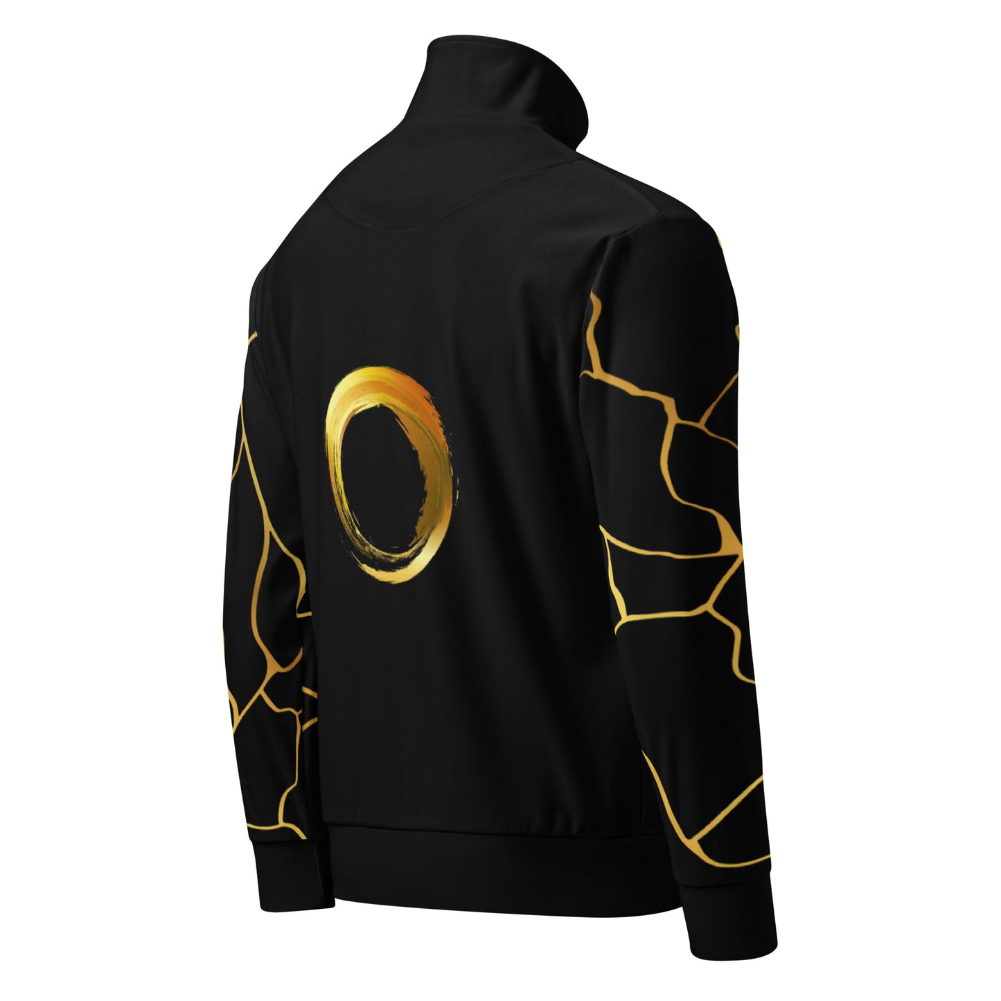 Unisex Prestige™ Trainingsjacke Black and Gold Filament Horizon