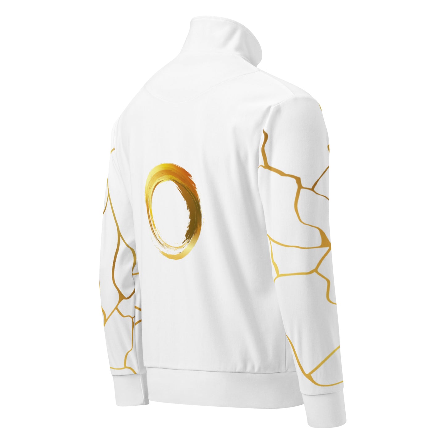 Veste de survêtement Prestige™ Unisexe Blanc et Or Filament Horizon