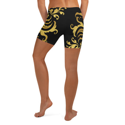 Prestige™ Blooming-Shorts in Schwarz und Gold