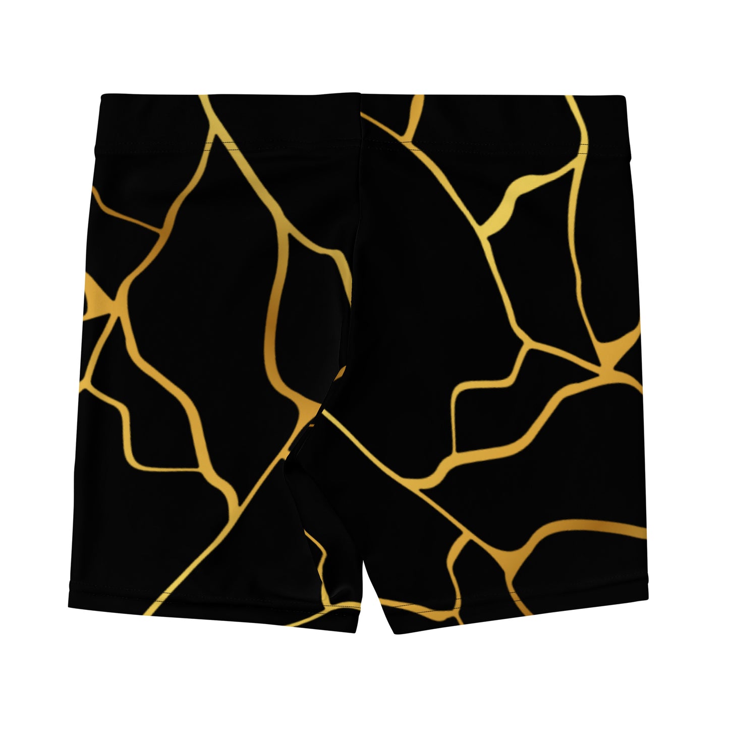 Prestige™-Shorts aus schwarzem und goldenem Filament für Damen