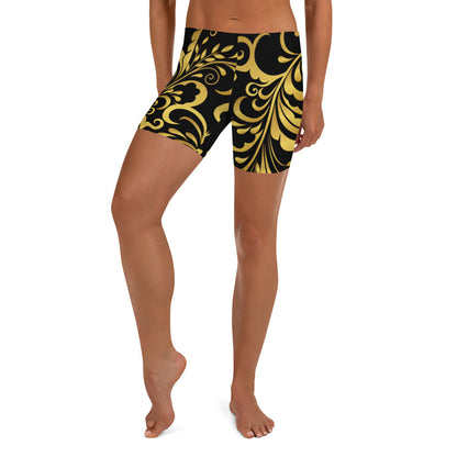 Prestige™ Blooming-Shorts in Schwarz und Gold