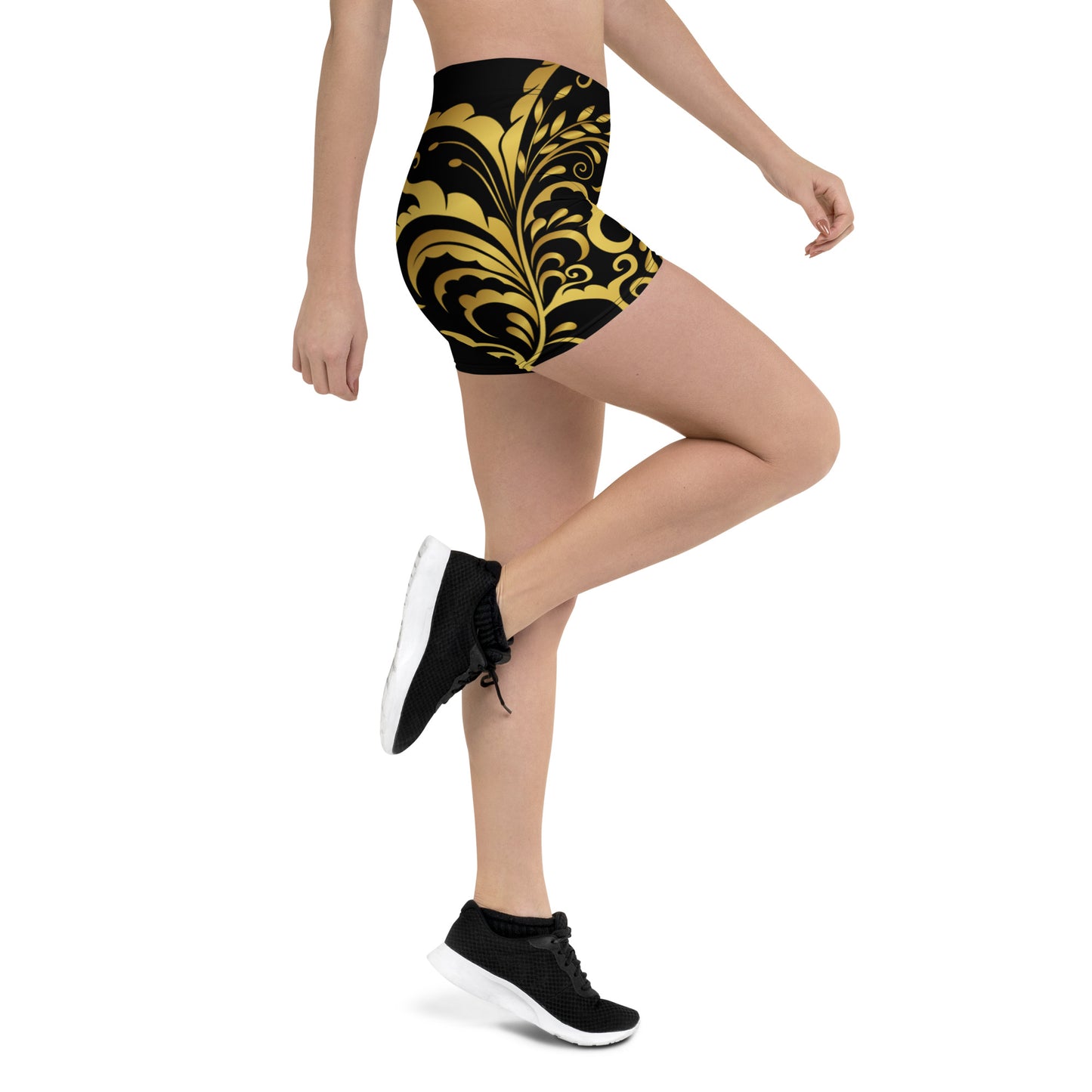 Prestige™ Blooming-Shorts in Schwarz und Gold