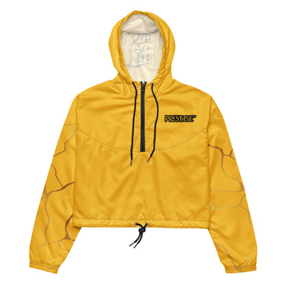 Prestige™ Yellow and Gold Filament Women's Short Windbreaker