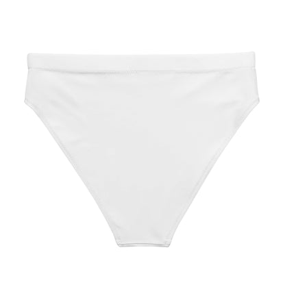 Bas de bikini taille haute Prestige™ Blanc Pure - Prestige Picture Sxm