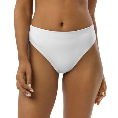 Bas de bikini taille haute Prestige™ Blanc Pure - Prestige Picture Sxm