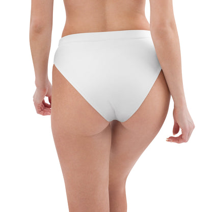 Bas de bikini taille haute Prestige™ Blanc Pure - Prestige Picture Sxm