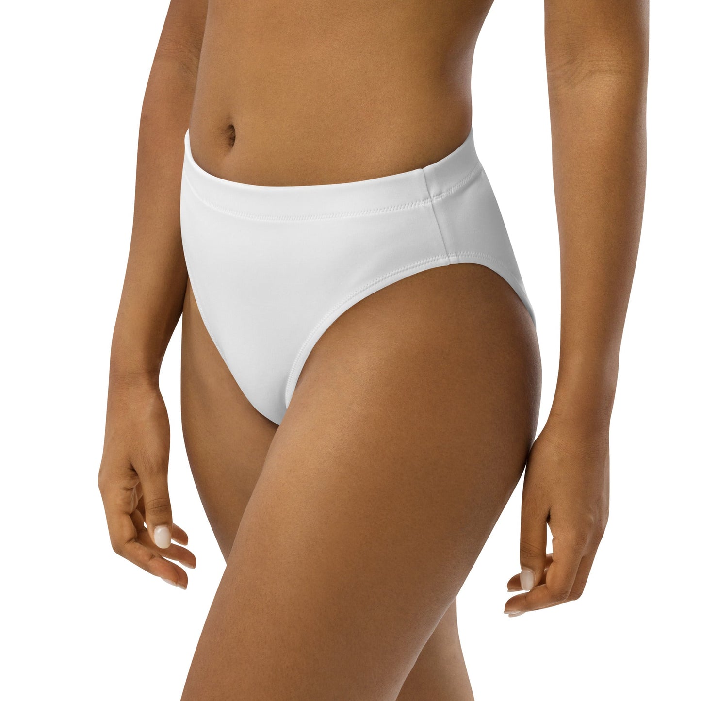 Bas de bikini taille haute Prestige™ Blanc Pure - Prestige Picture Sxm