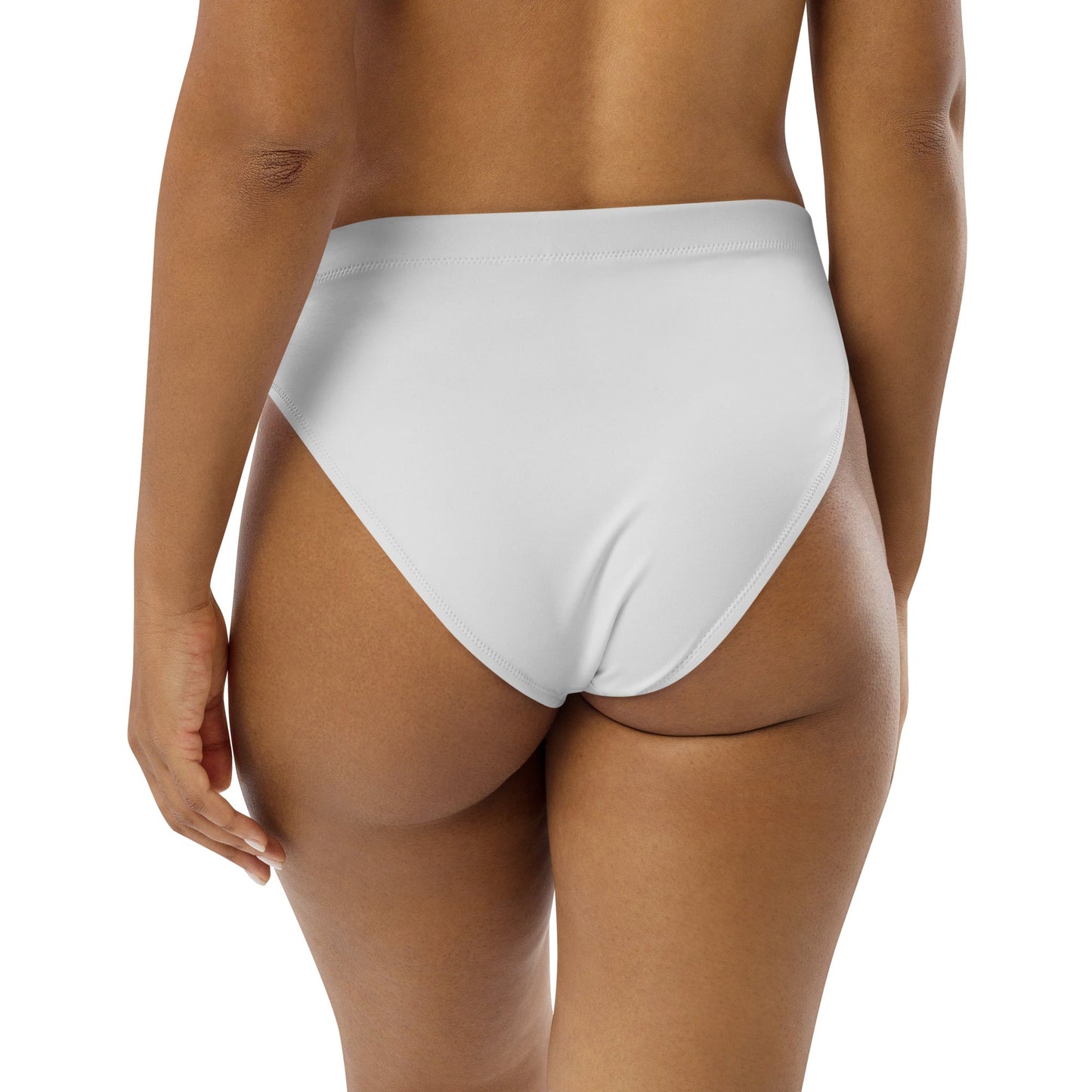 Bas de bikini taille haute Prestige™ Blanc Pure - Prestige Picture Sxm