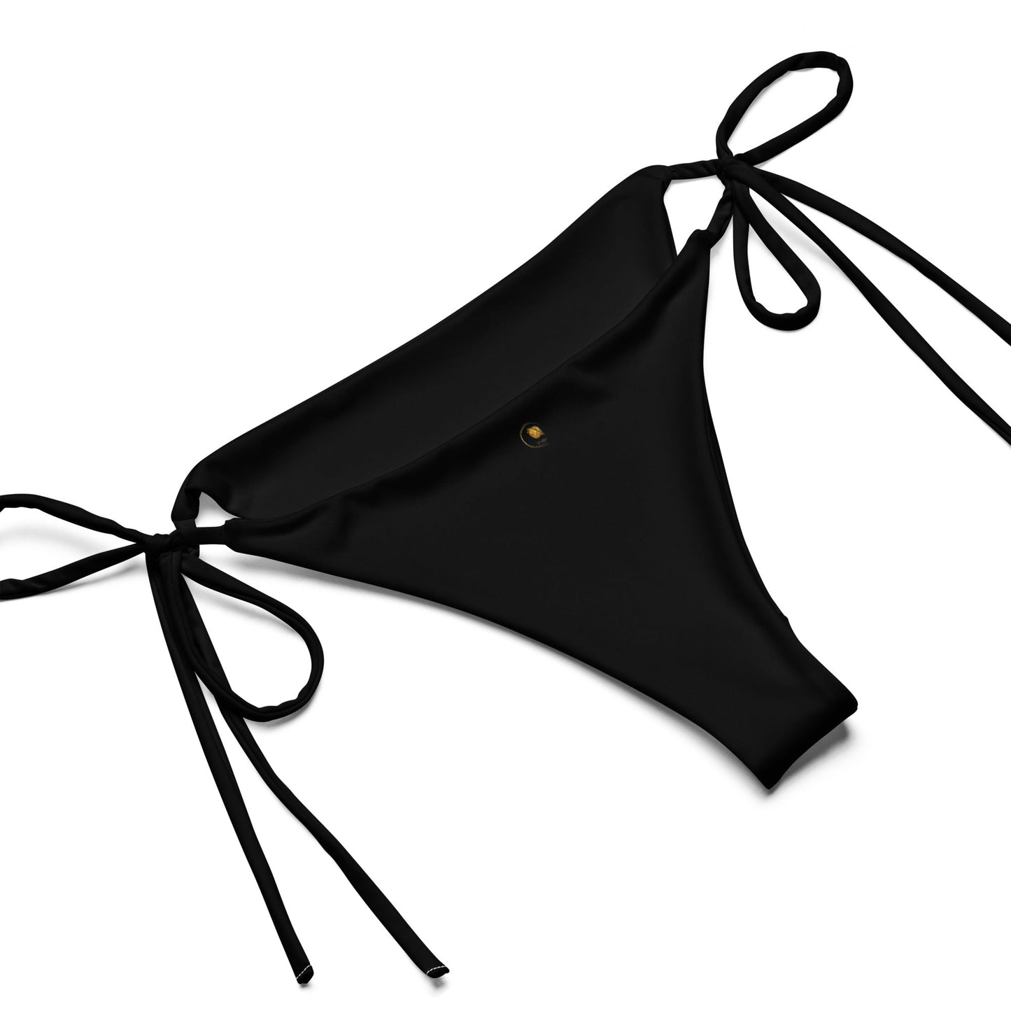 Bikini recyclé a string Prestige™ Noir - Prestige Picture Sxm