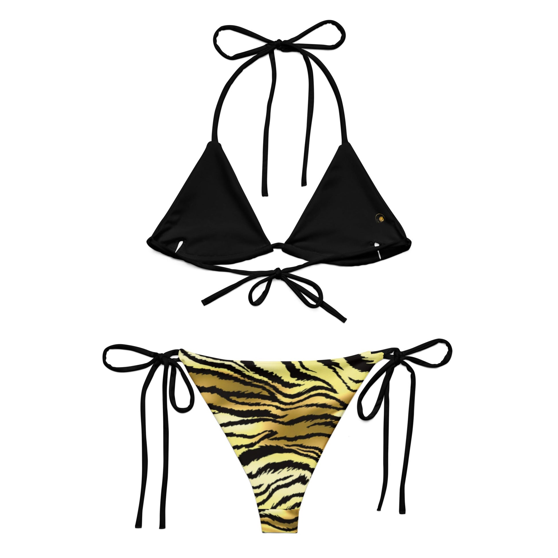 Bikini tigre d'or sexy Prestige™ - Prestige Picture Sxm