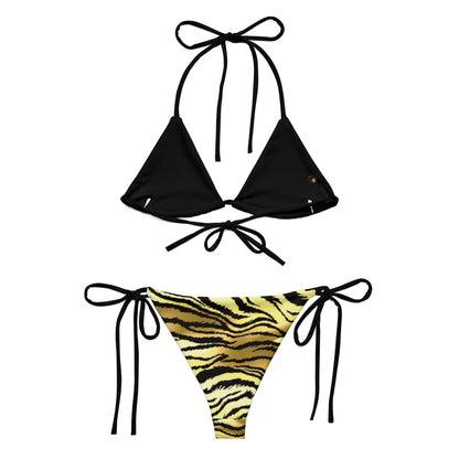 Bikini tigre d'or sexy Prestige™ - Prestige Picture Sxm