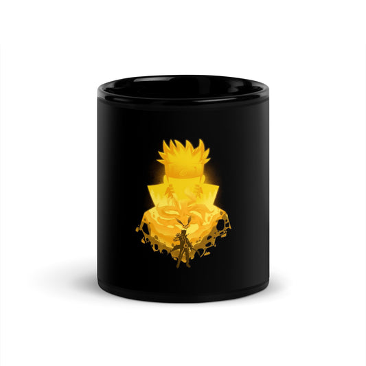 Mug Prestige™ Noir et Or Brillant NARUTO