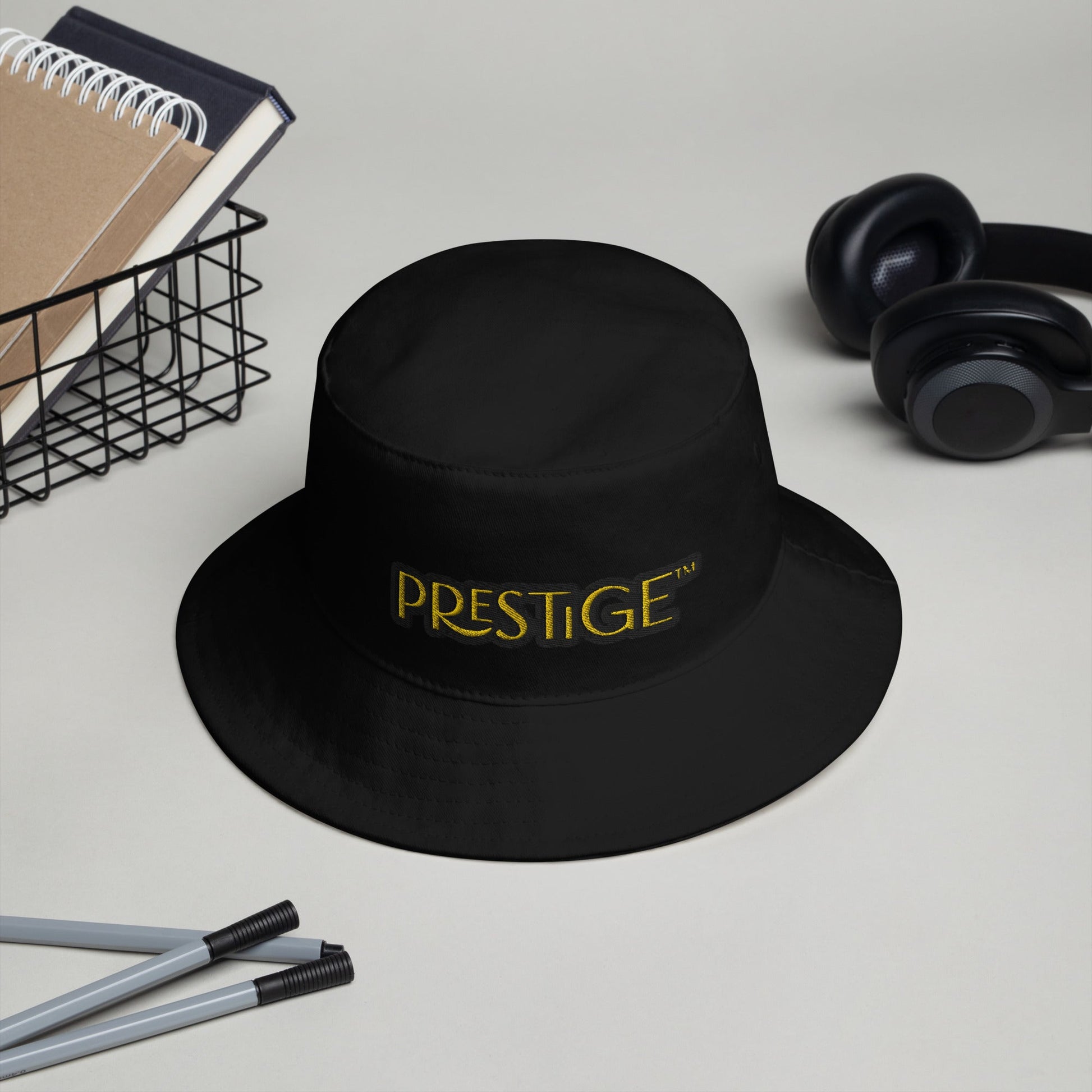 Bob Prestige™ Texte Noir et Or - Prestige Picture Sxm