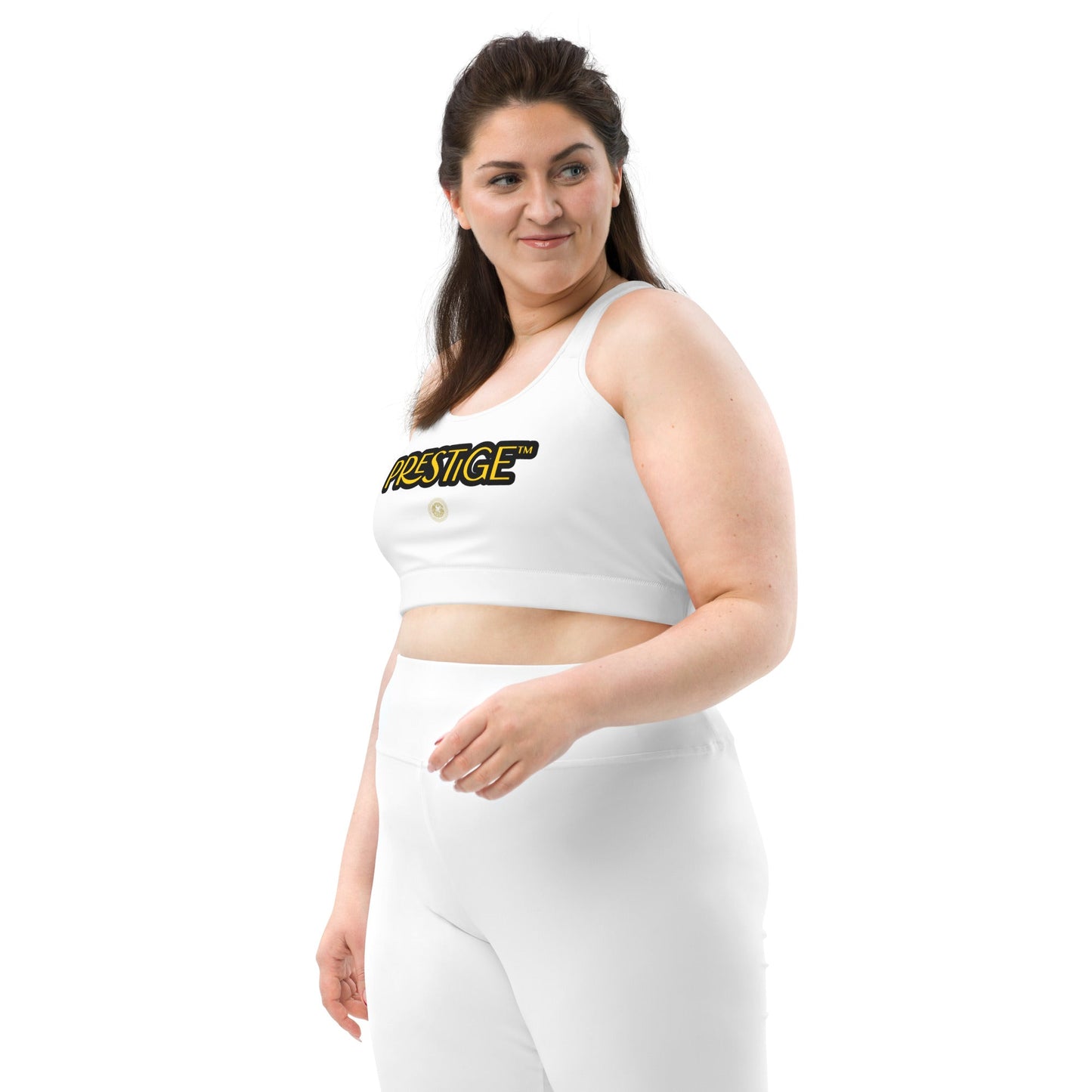 Brassière de Sport Prestige™ Blanc et Or DRAGON - Prestige SXM