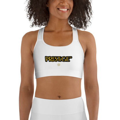 Brassière de Sport Prestige™ Blanc et Or DRAGON - Prestige SXM