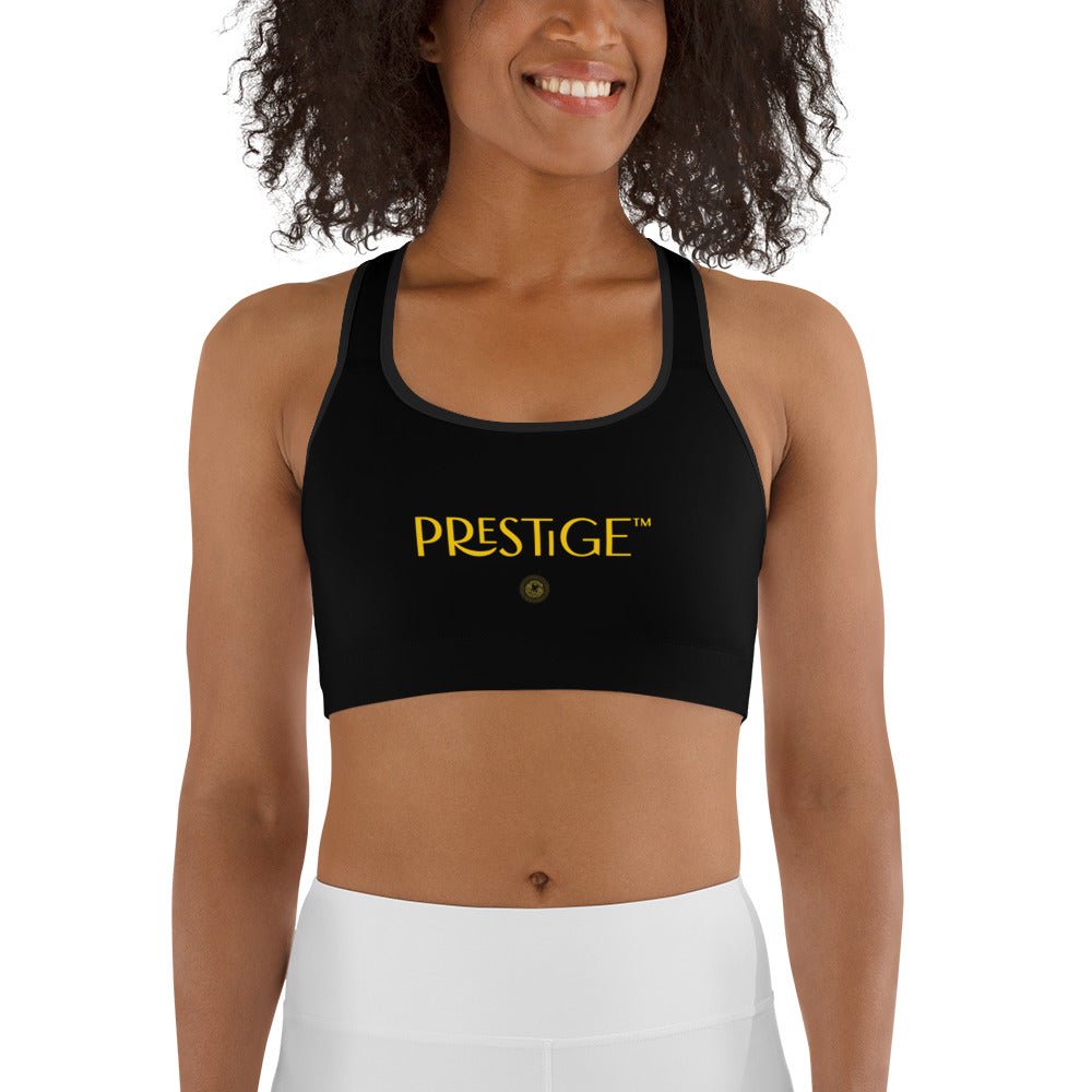 Brassière de Sport Prestige™ Noir et Or DRAGON - Prestige SXM