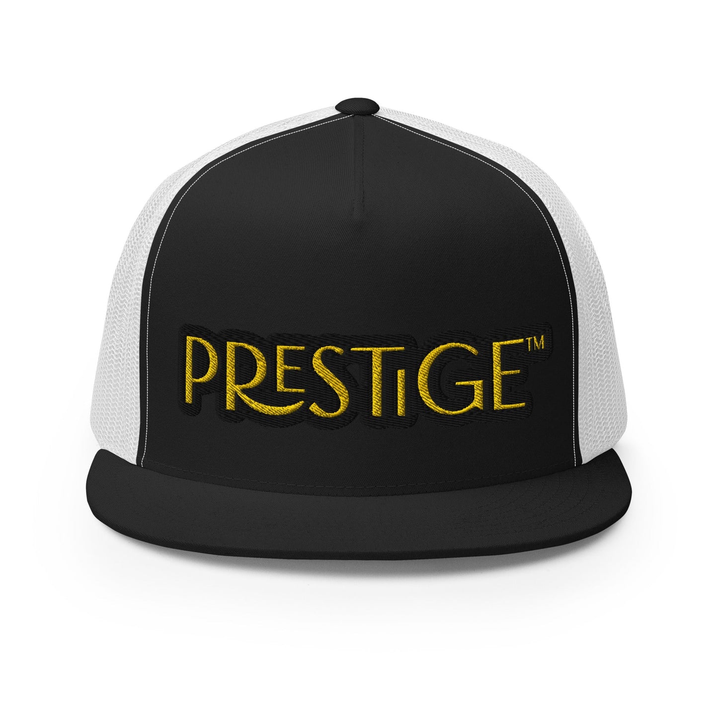 Casquette Trucker Prestige™ Texte Noir et Or - Prestige SXM