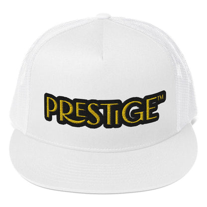 Casquette Trucker Prestige™ Texte Noir et Or - Prestige SXM