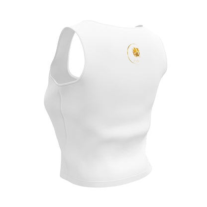 Crop Top Prestige™ cœur d’or blanc & Or - Prestige SXM