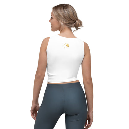 Crop Top Prestige™ cœur d’or blanc & Or - Prestige SXM