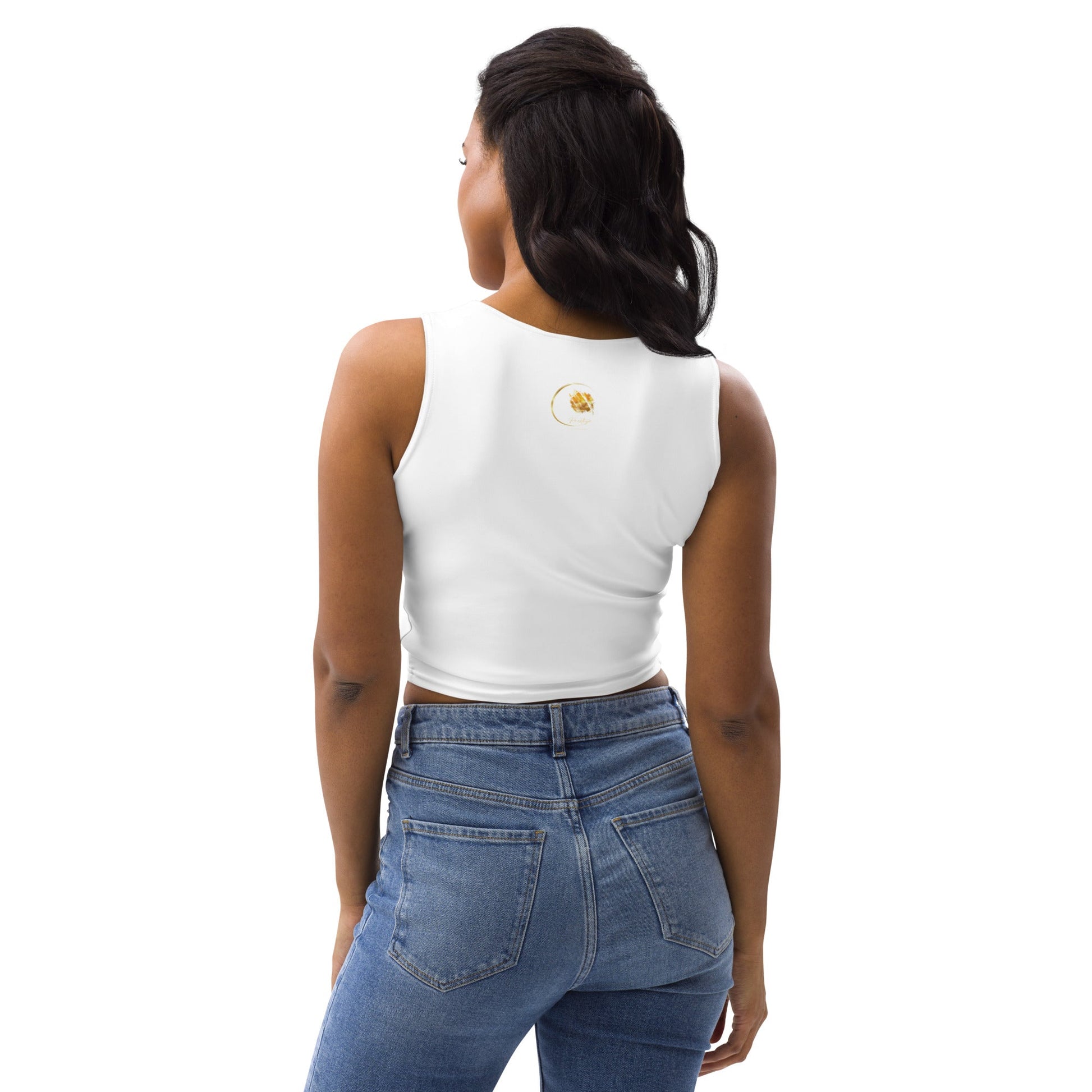 Crop Top Prestige™ cœur d’or blanc & Or - Prestige SXM