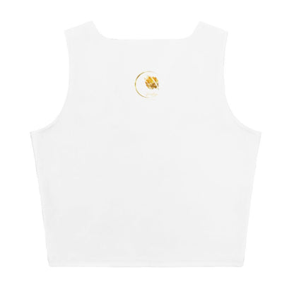 Crop Top Prestige™ cœur d’or blanc & Or - Prestige SXM