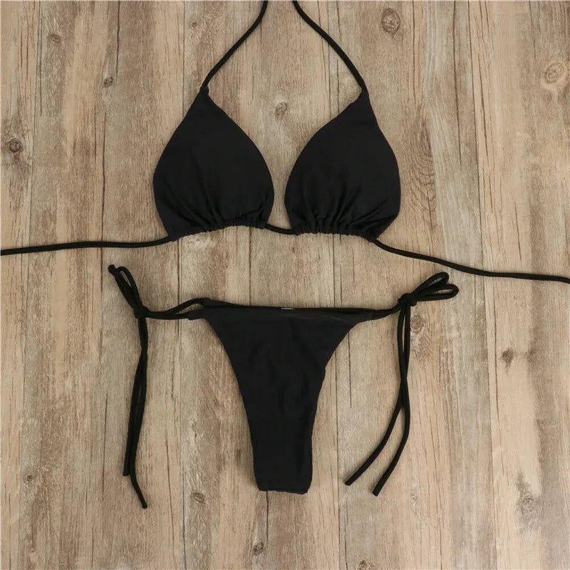 Ensemble Bikini avec soutien - gorge à nouer sur le côté - Prestige SXM