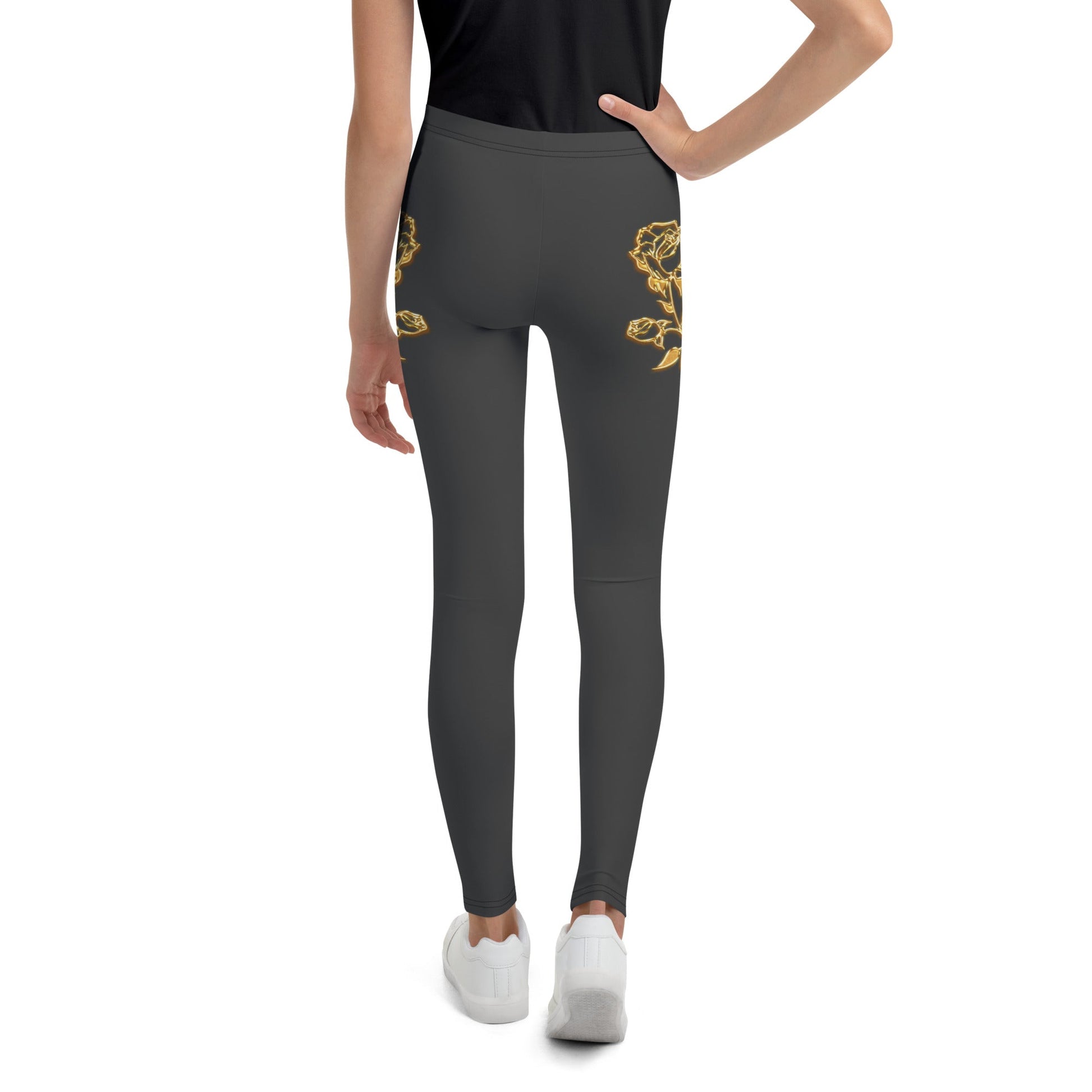 Legging Pour Ado Prestige™ Eclipse et Or Petite Fleur - Prestige SXM