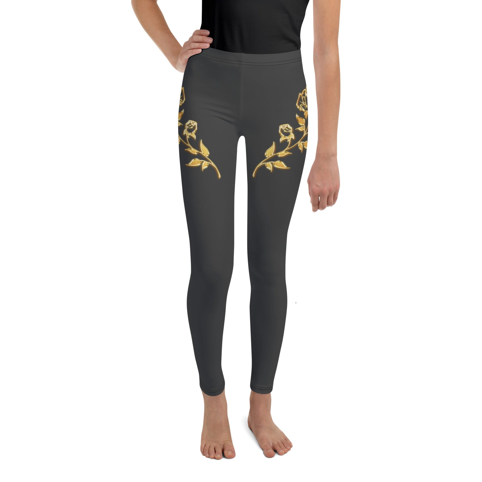 Legging Pour Ado Prestige™ Eclipse et Or Petite Fleur - Prestige SXM