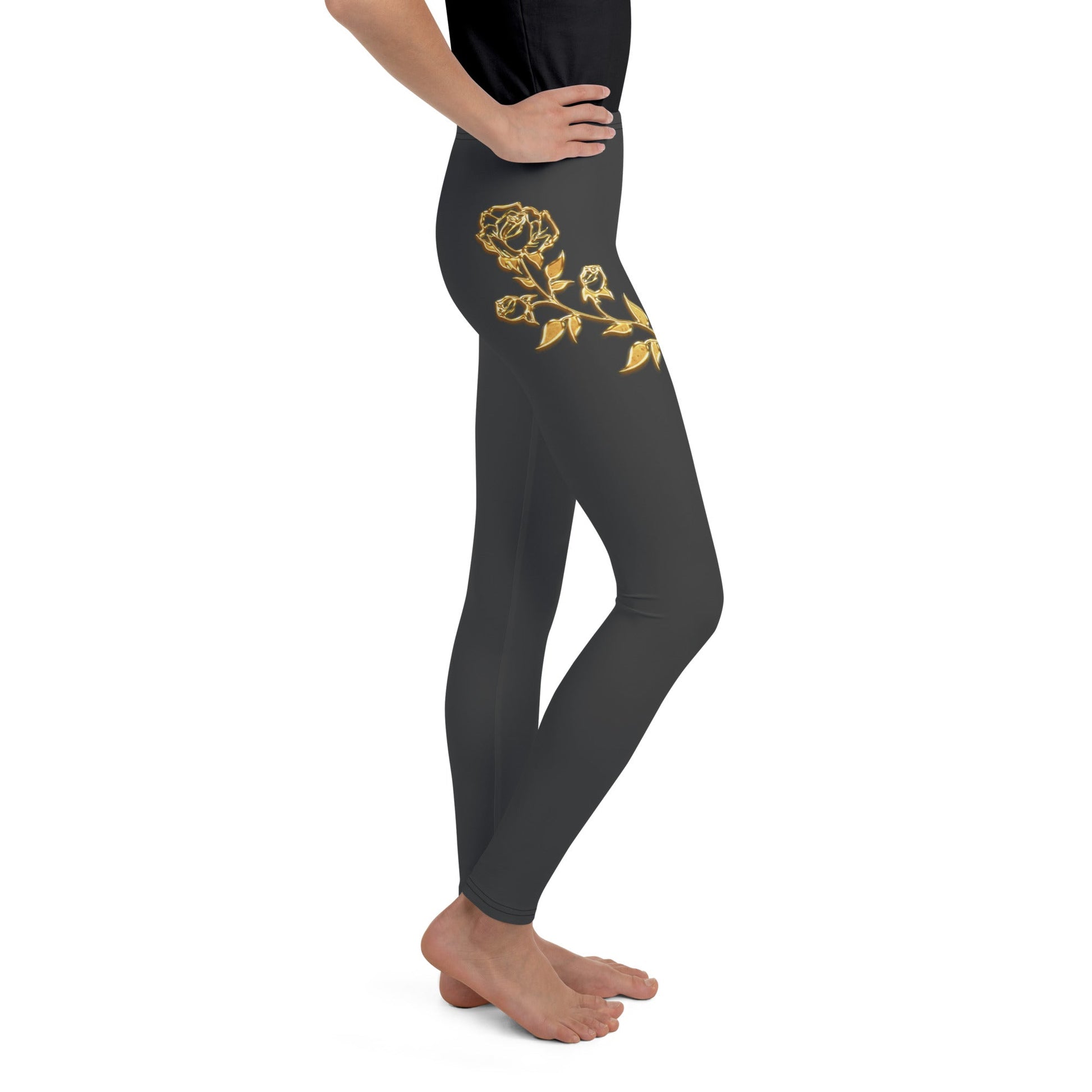 Legging Pour Ado Prestige™ Eclipse et Or Petite Fleur - Prestige SXM