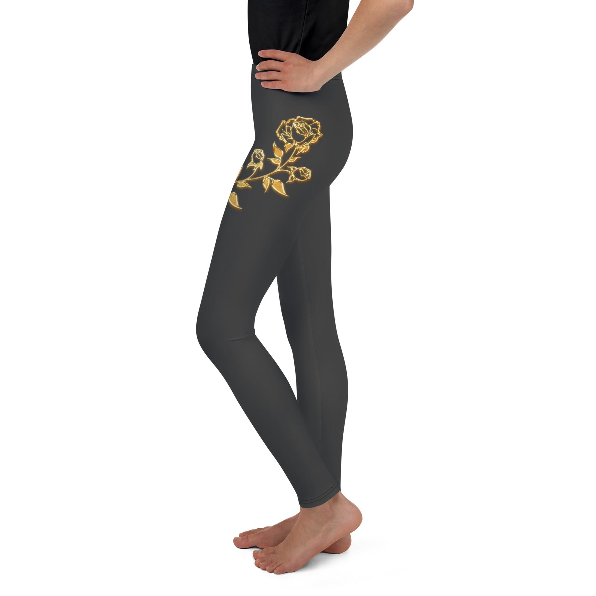 Legging Pour Ado Prestige™ Eclipse et Or Petite Fleur - Prestige SXM