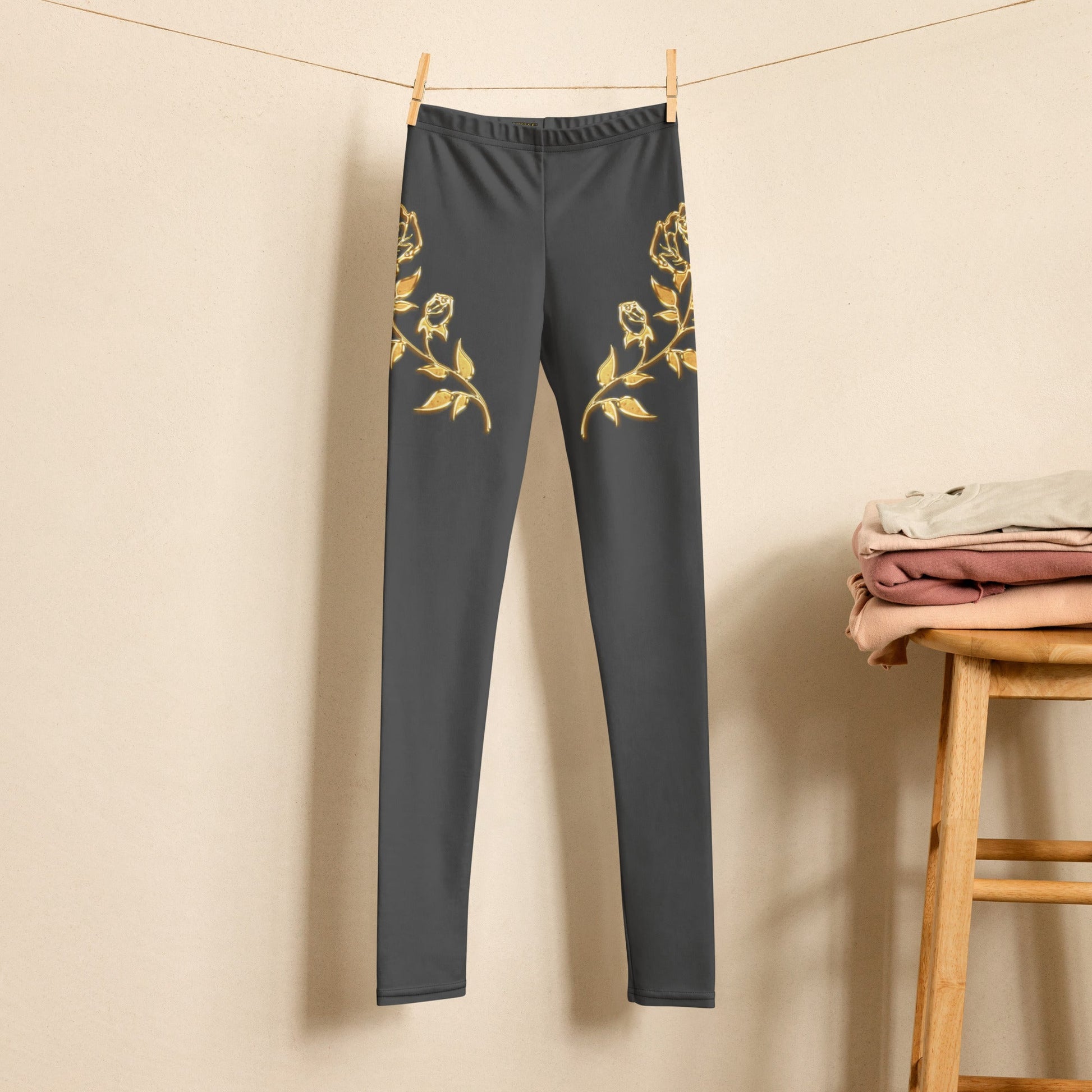 Legging Pour Ado Prestige™ Eclipse et Or Petite Fleur - Prestige SXM