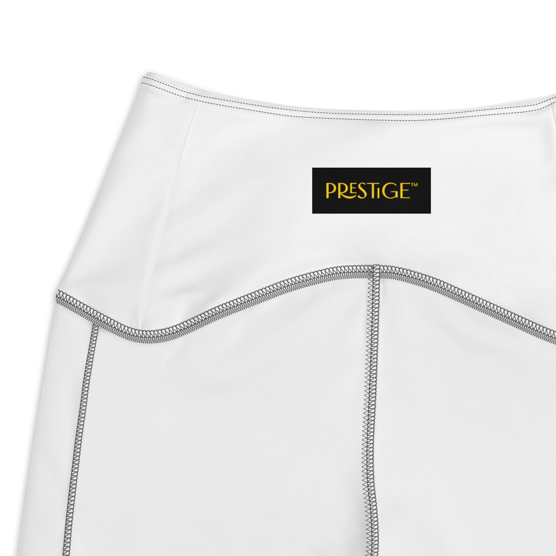 Leggings avec poches Prestige™ Noir/Blanc et Or Floraison - Prestige SXM