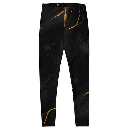 Leggings de Sport Prestige™ Marbre Noir & Or - Prestige SXM