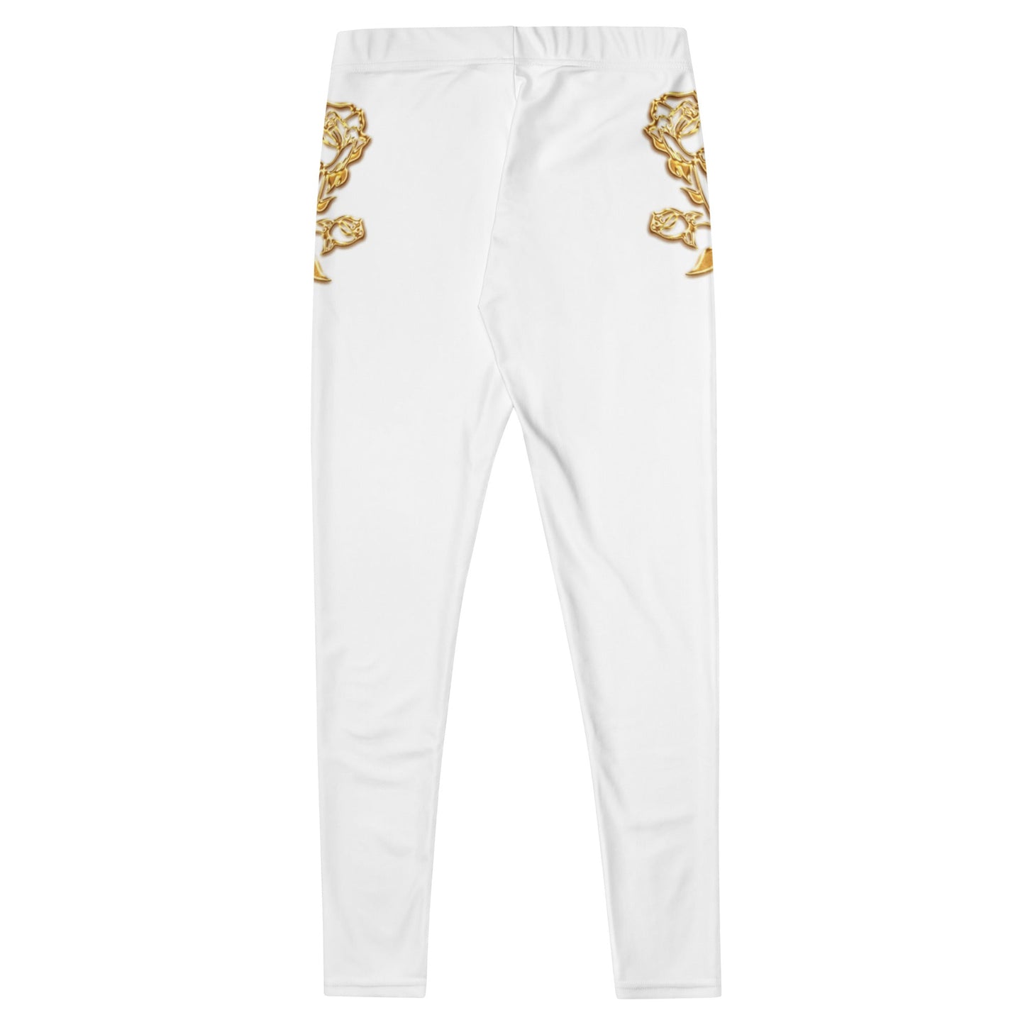 Leggings Prestige™ Blanc et Or Petite Fleur - Prestige SXM