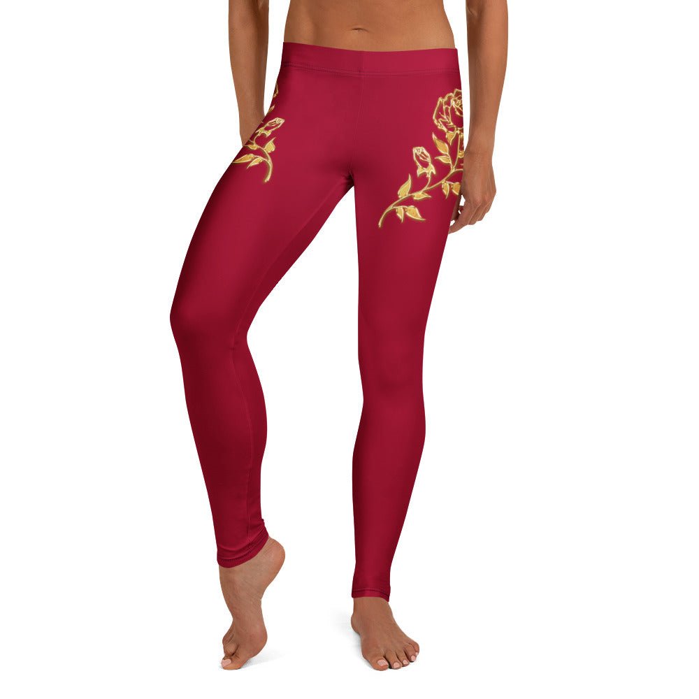 Leggings Prestige™ Vin et Or Petite Fleur - Prestige SXM