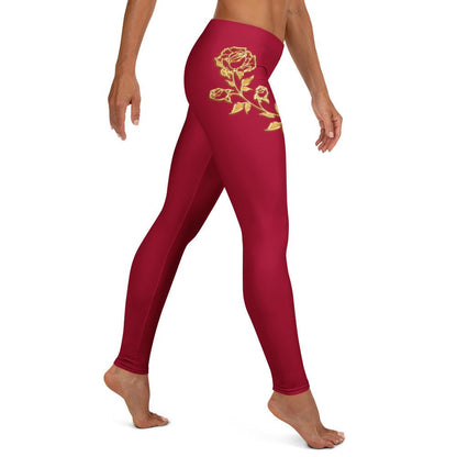 Leggings Prestige™ Vin et Or Petite Fleur - Prestige SXM