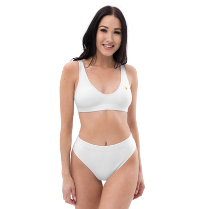 Maillot de bain éco - responsable taille haute Prestige™ Blanc - Prestige SXM