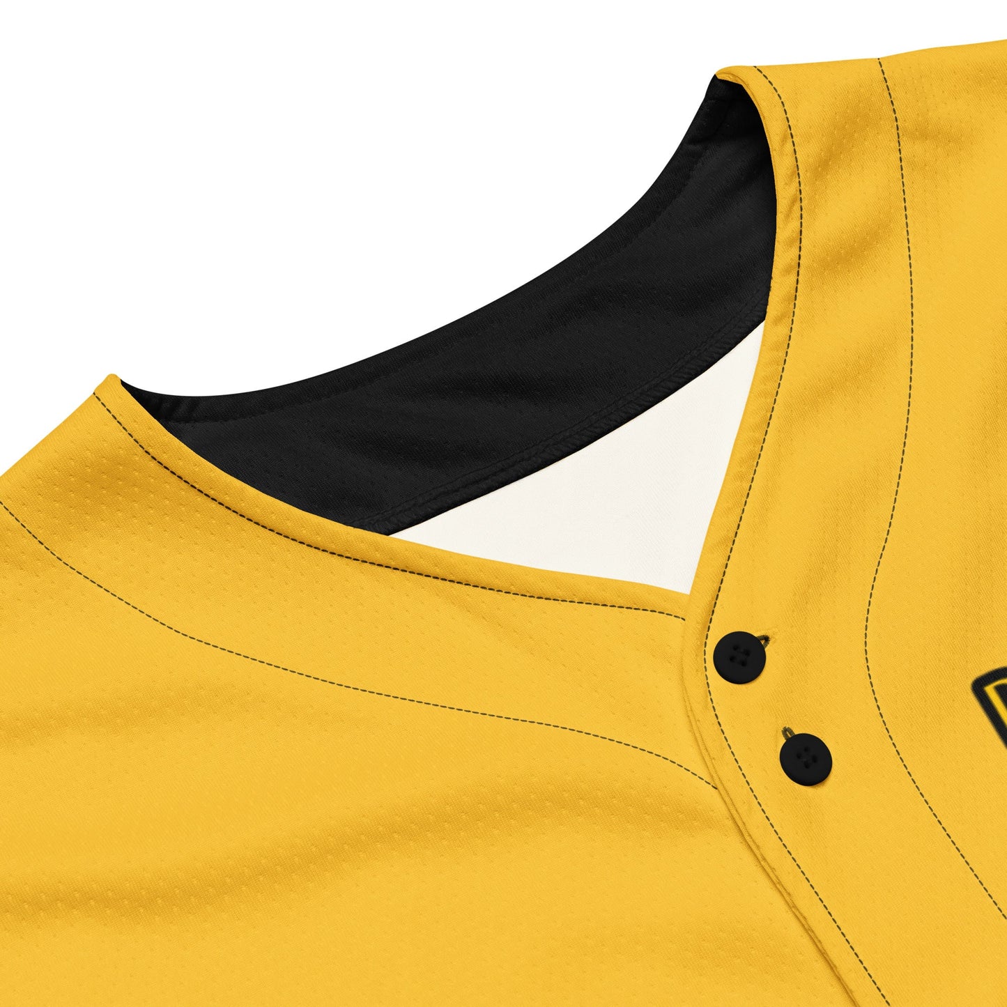 Maillot de baseball recyclé Prestige™ Jaune et Or Filament - Prestige SXM