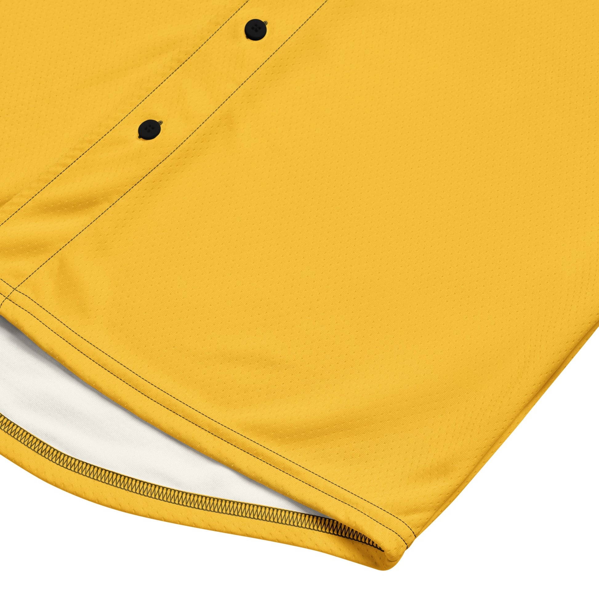 Maillot de baseball recyclé Prestige™ Jaune et Or Filament - Prestige SXM