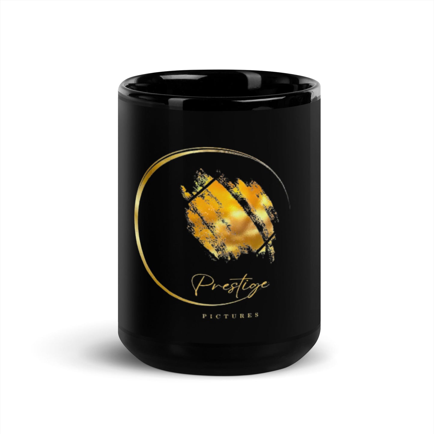 Mug Prestige™ Noir et Or Brillant LOGO - Prestige SXM