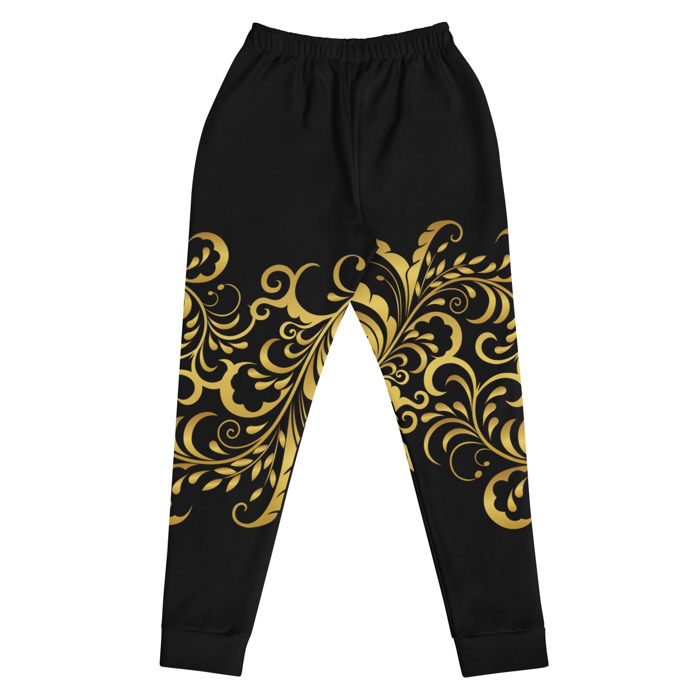 Pantalon de Jogging Prestige™ Noir et Or Floraison Pour Femme - Prestige SXM