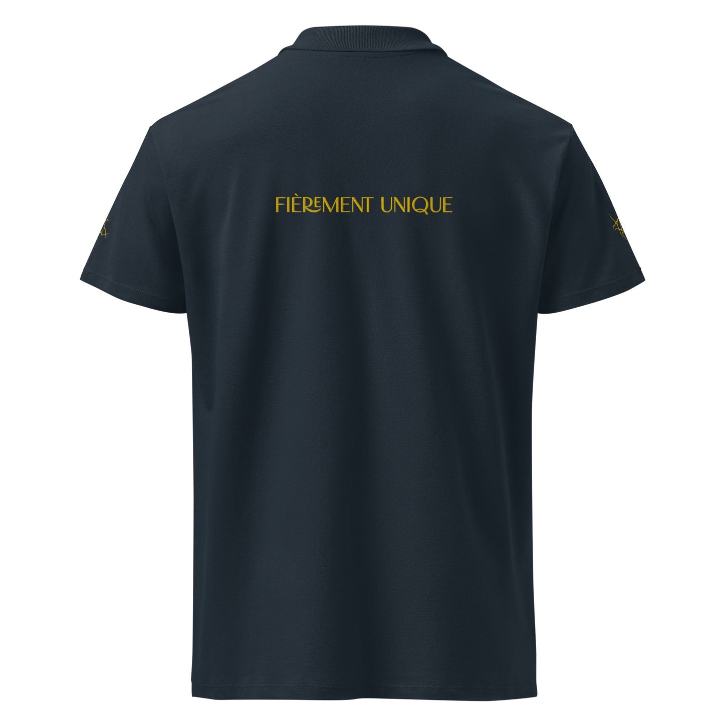 Polo piqué Prestige™ Premium unisexe "FIEREMENT UNIQUE" - Prestige SXM