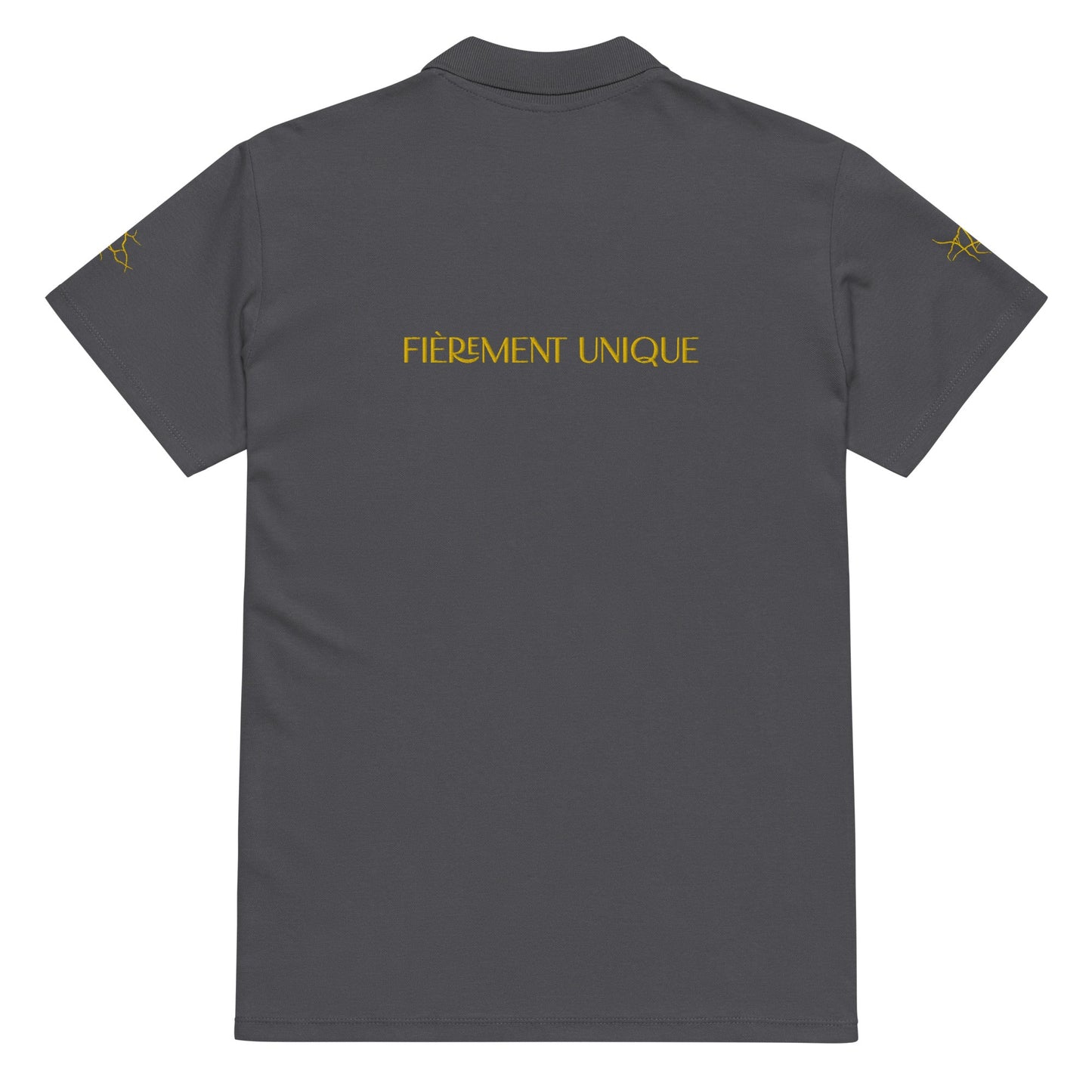 Polo piqué Prestige™ Premium unisexe "FIEREMENT UNIQUE" - Prestige SXM