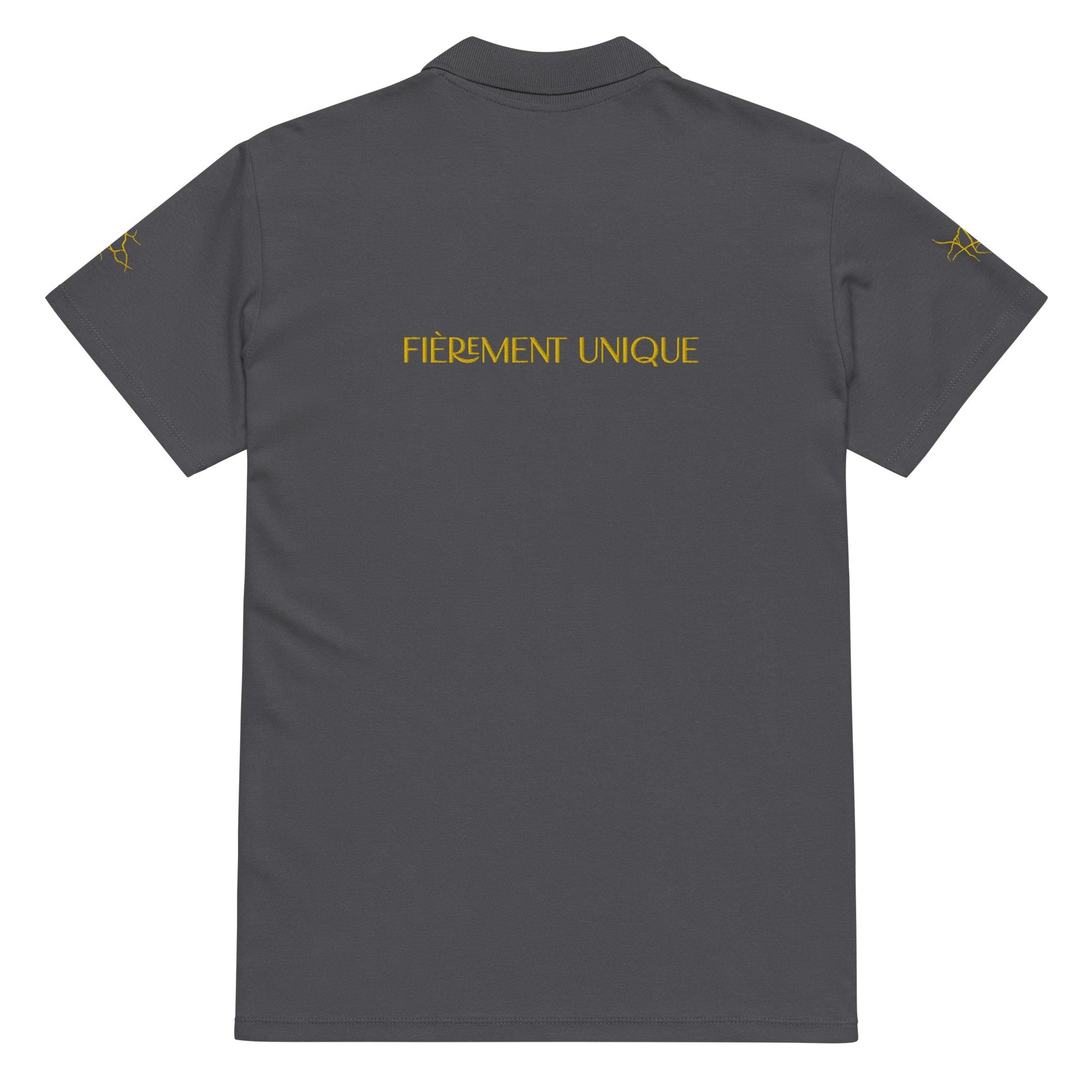 Polo piqué Prestige™ Premium unisexe "FIEREMENT UNIQUE" - Prestige SXM