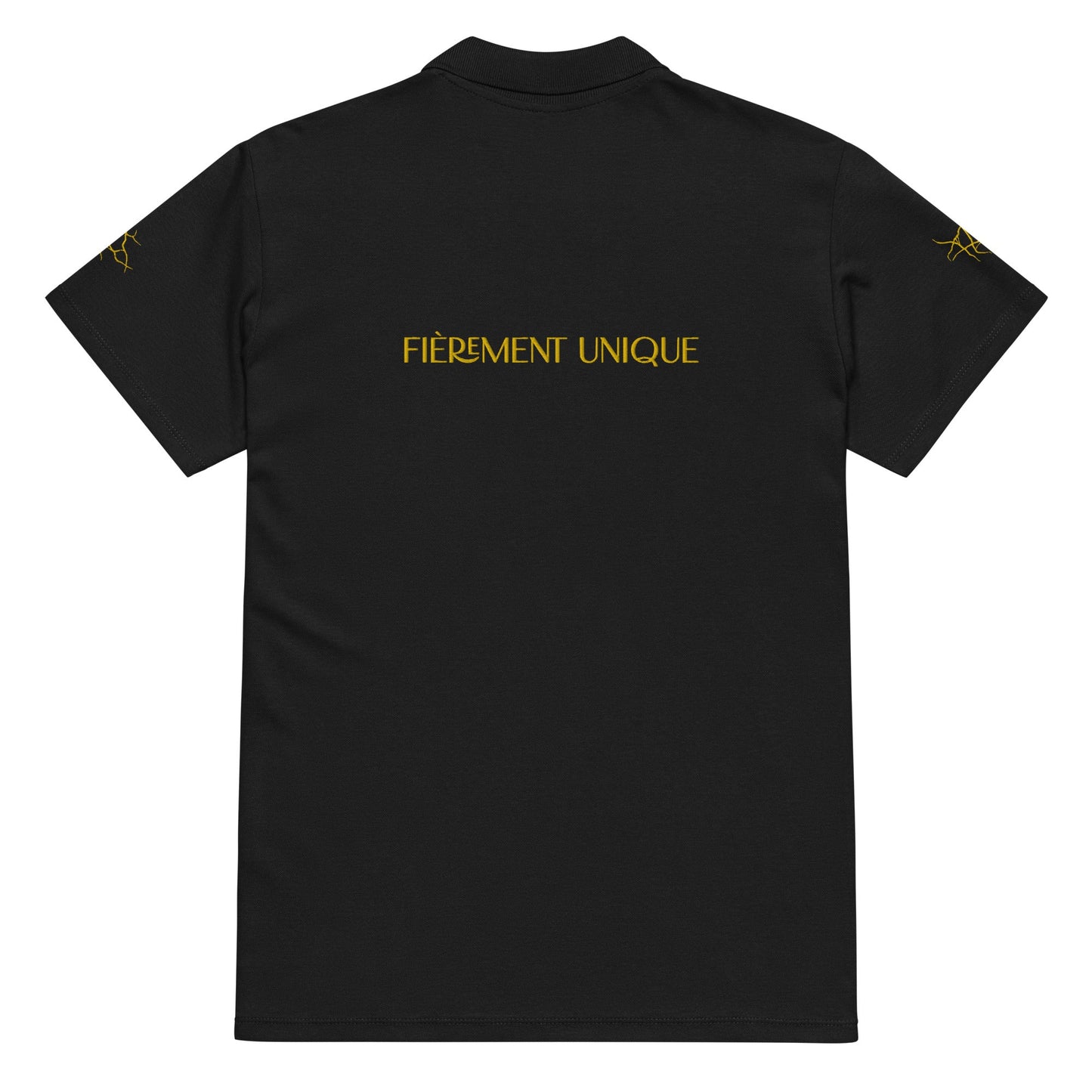 Polo piqué Prestige™ Premium unisexe "FIEREMENT UNIQUE" - Prestige SXM